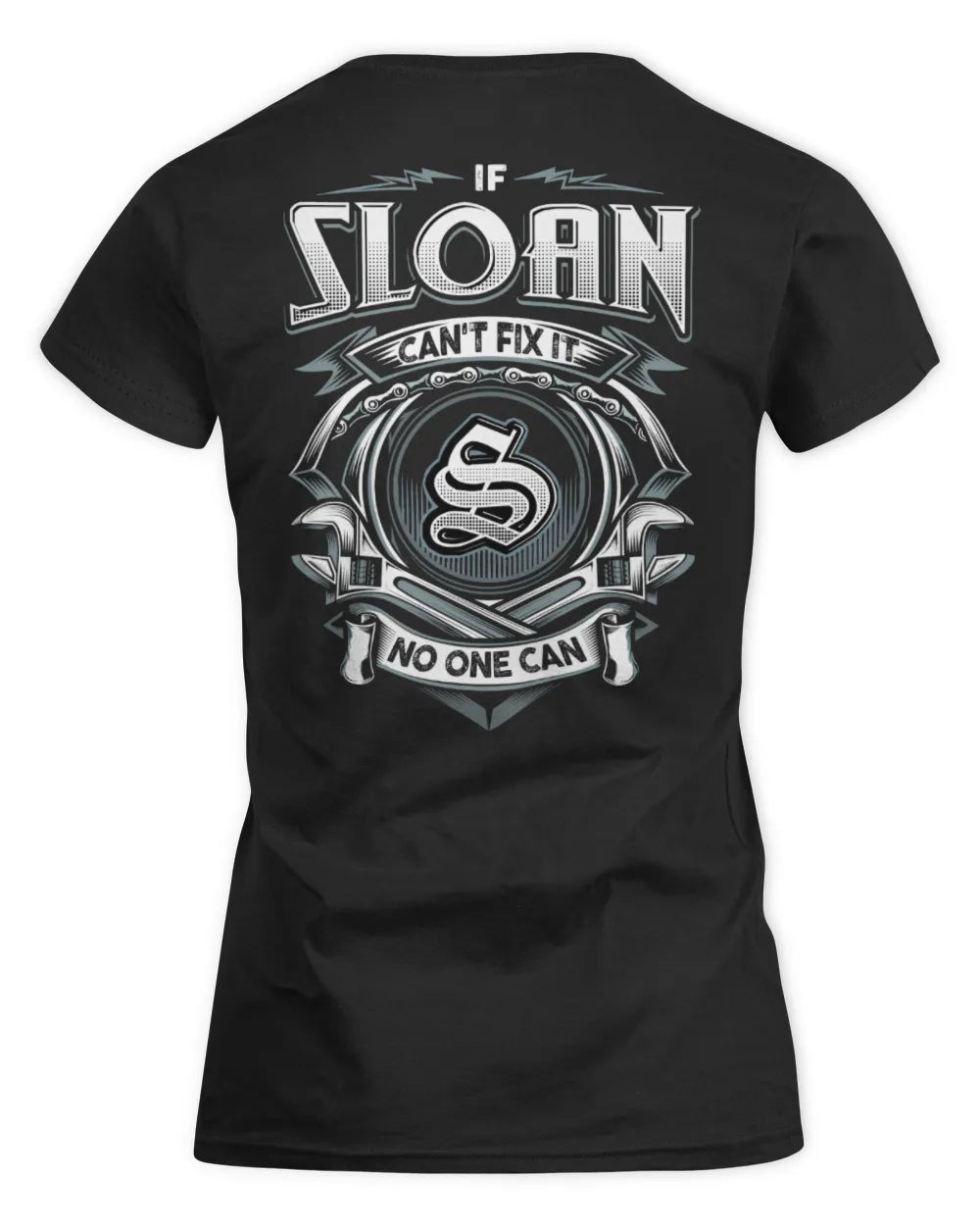 SLOAN AP81-K4-626 - Personalized Ahmed Quote Apparel “If Ahmed Can't Fix It, No One Can” - Women's Standard T-Shirt - Black