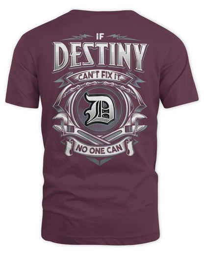 DESTINY AP81-K4-626 - Personalized Ahmed Quote Apparel “If Ahmed Can't Fix It, No One Can” - Unisex Standard T-Shirt - Maroon