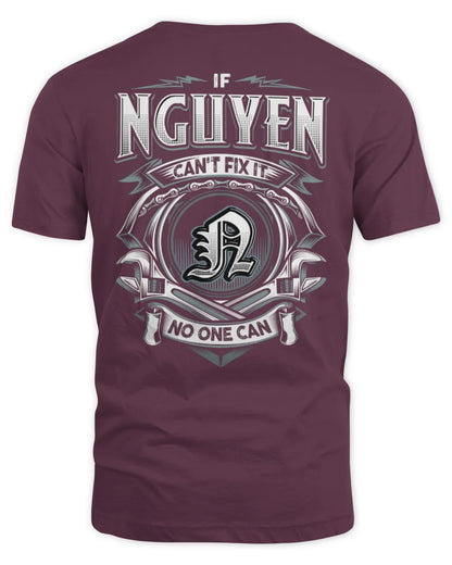 NGUYEN AP81-K4-626 - Personalized Ahmed Quote Apparel “If Ahmed Can't Fix It, No One Can” - Unisex Standard T-Shirt - Maroon