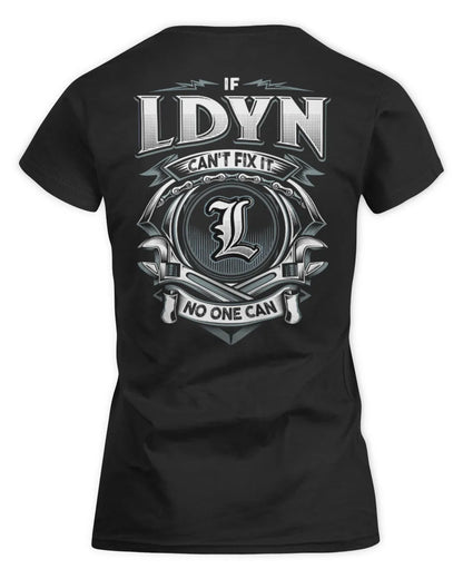 LDYN AP81-K4-626 - Personalized Ahmed Quote Apparel “If Ahmed Can't Fix It, No One Can” - Women's Standard T-Shirt - Black