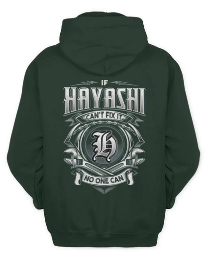HAYASHI AP81-K4-626 - Personalized Ahmed Quote Apparel “If Ahmed Can't Fix It, No One Can” - Unisex Hoodie - Forest Green