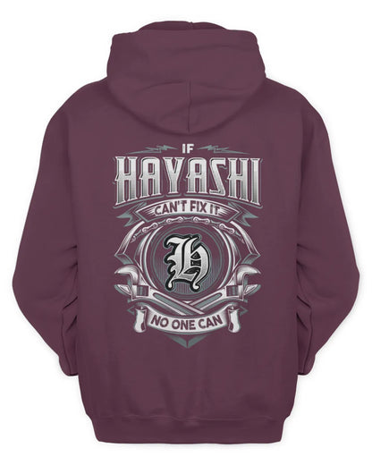 HAYASHI AP81-K4-626 - Personalized Ahmed Quote Apparel “If Ahmed Can't Fix It, No One Can” - Unisex Hoodie - Maroon