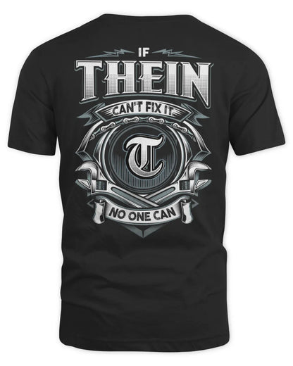THEIN AP81-K4-626 - Personalized Ahmed Quote Apparel “If Ahmed Can't Fix It, No One Can” - Unisex Standard T-Shirt - Black