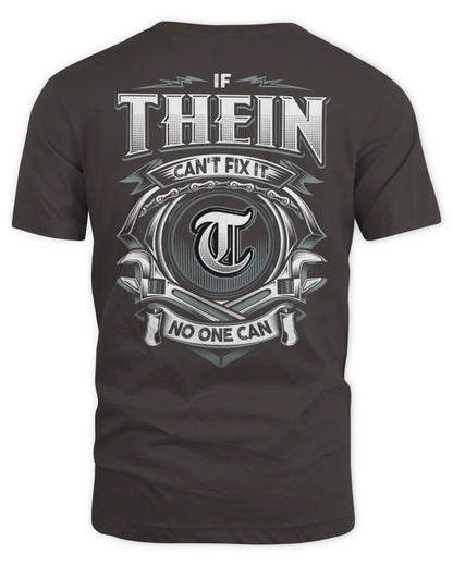 THEIN AP81-K4-626 - Personalized Ahmed Quote Apparel “If Ahmed Can't Fix It, No One Can” - Unisex Standard T-Shirt - Dark Chocolate