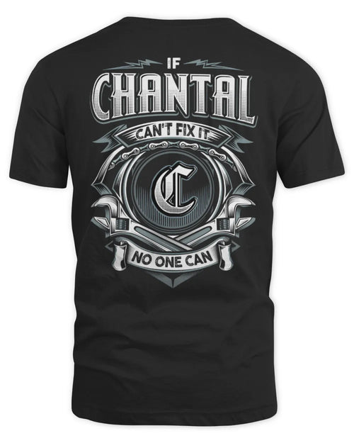 CHANTAL AP81-K4-626 - Personalized Ahmed Quote Apparel “If Ahmed Can't Fix It, No One Can” - Unisex Standard T-Shirt - Black