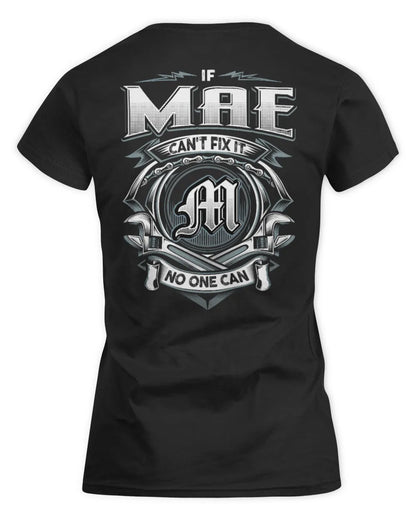 MAE AP81-K4-626 - Personalized Ahmed Quote Apparel “If Ahmed Can't Fix It, No One Can” - Women's Standard T-Shirt - Black