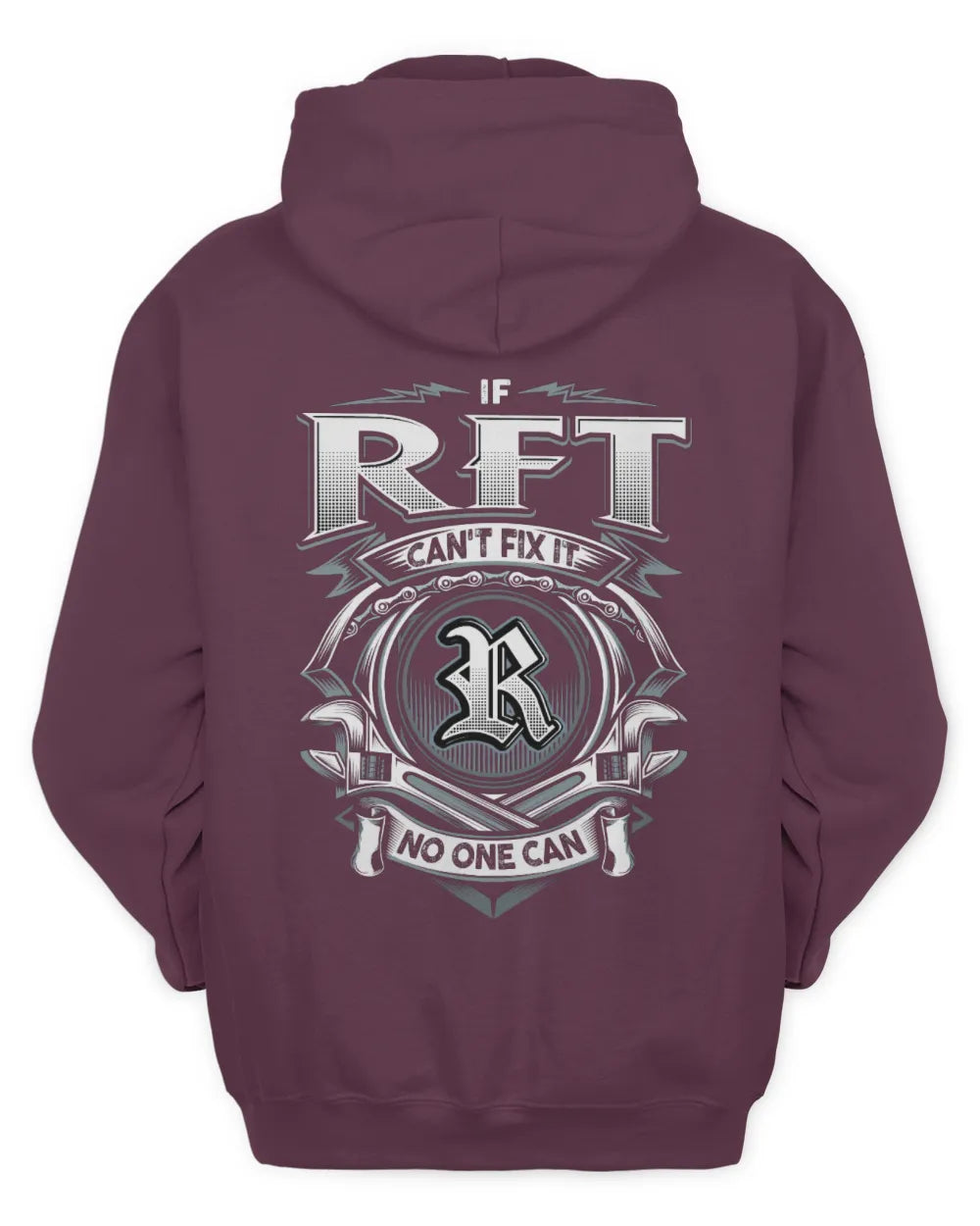 RFT AP81-K4-626 - Personalized Ahmed Quote Apparel “If Ahmed Can't Fix It, No One Can” - Unisex Hoodie - Maroon