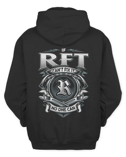 RFT AP81-K4-626 - Personalized Ahmed Quote Apparel “If Ahmed Can't Fix It, No One Can” - Unisex Hoodie - Black