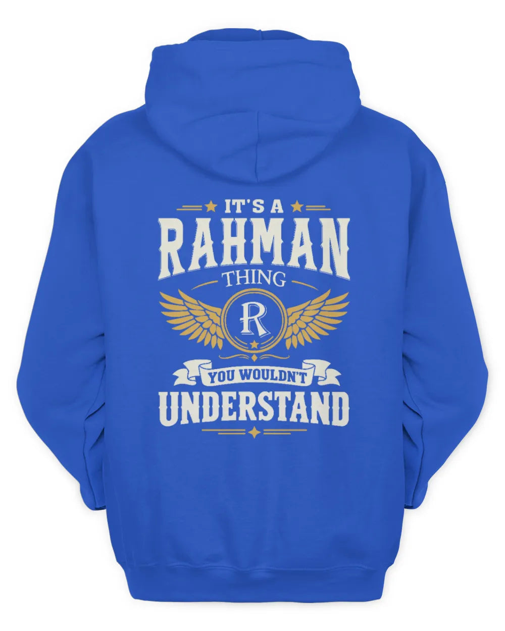 RAHMAN KT06-M008 It’s a [NAME] Thing – You Wouldn’t Understand | Personalized Vintage T-Shirt - Unisex Hoodie - Royal