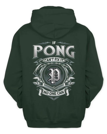 PONG AP81-K4-626 - Personalized Ahmed Quote Apparel “If Ahmed Can't Fix It, No One Can” - Unisex Hoodie - Forest Green