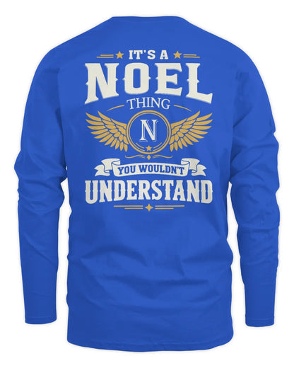 NOEL KT06-M008 It’s a [NAME] Thing – You Wouldn’t Understand | Personalized Vintage T-Shirt - Men's Long Sleeved T-Shirt - Royal