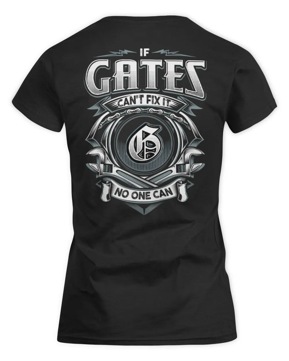 GATES AP81-K4-626 - Personalized Ahmed Quote Apparel “If Ahmed Can't Fix It, No One Can” - Women's Standard T-Shirt - Black