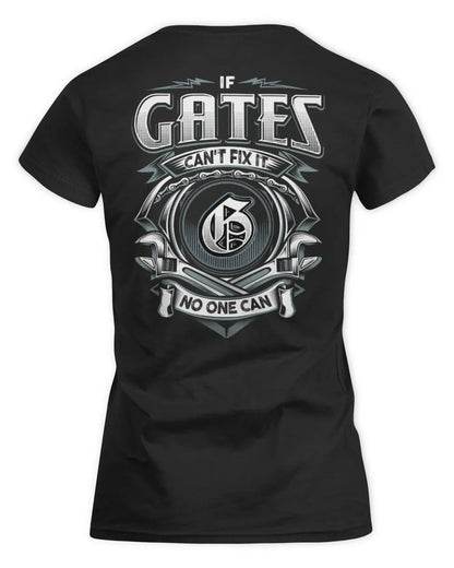 GATES AP81-K4-626 - Personalized Ahmed Quote Apparel “If Ahmed Can't Fix It, No One Can” - Women's Standard T-Shirt - Black
