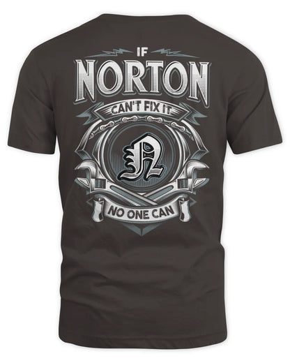NORTON AP81-K4-626 - Personalized Ahmed Quote Apparel “If Ahmed Can't Fix It, No One Can” - Unisex Standard T-Shirt - Dark Chocolate