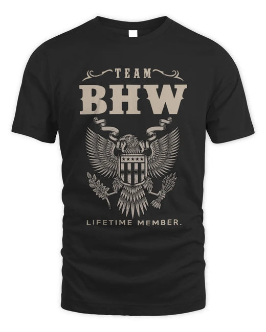 BHW TP06-K82 – Personalized Classic Style Apparel “Team NAME Lifetime Member”