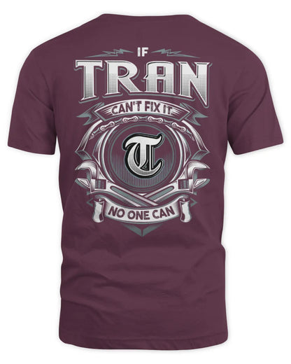 TRAN AP81-K4-626 - Personalized Ahmed Quote Apparel “If Ahmed Can't Fix It, No One Can” - Unisex Standard T-Shirt - Maroon