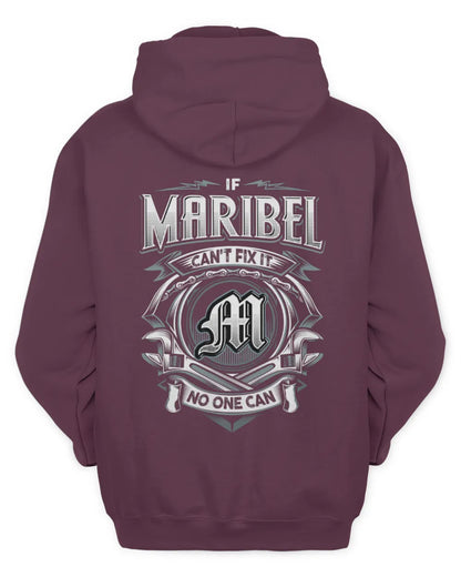 MARIBEL AP81-K4-626 - Personalized Ahmed Quote Apparel “If Ahmed Can't Fix It, No One Can” - Unisex Hoodie - Maroon