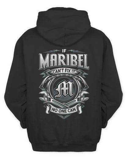 MARIBEL AP81-K4-626 - Personalized Ahmed Quote Apparel “If Ahmed Can't Fix It, No One Can” - Unisex Hoodie - Black