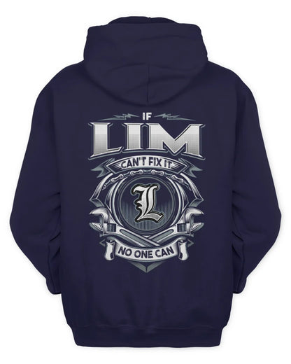 LIM AP81-K4-626 - Personalized Ahmed Quote Apparel “If Ahmed Can't Fix It, No One Can” - Unisex Hoodie - Navy
