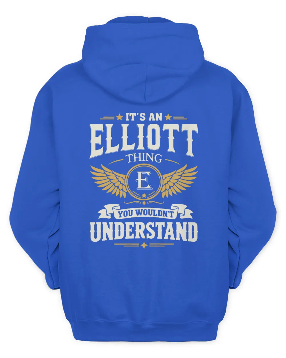 ELLIOTT KT06-M008 It’s a [NAME] Thing – You Wouldn’t Understand | Personalized Vintage T-Shirt - Unisex Hoodie - Royal