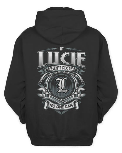 LUCIE AP81-K4-626 - Personalized Ahmed Quote Apparel “If Ahmed Can't Fix It, No One Can” - Unisex Hoodie - Black