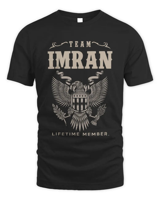 IMRAN TP06-K82 – Personalized Classic Style Apparel “Team NAME Lifetime Member”