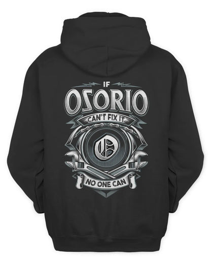 OSORIO AP81-K4-626 - Personalized Ahmed Quote Apparel “If Ahmed Can't Fix It, No One Can” - Unisex Hoodie - Black