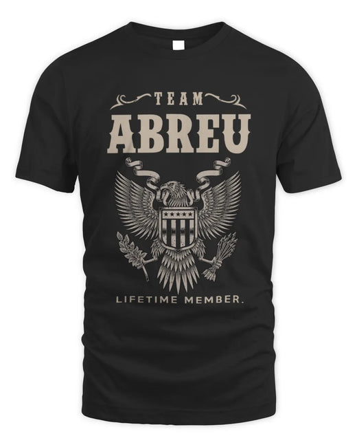 ABREU TP06-K82 – Personalized Classic Style Apparel “Team NAME Lifetime Member”