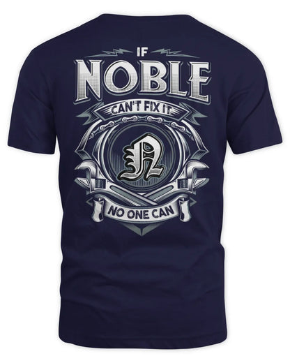 NOBLE AP81-K4-626 - Personalized Ahmed Quote Apparel “If Ahmed Can't Fix It, No One Can” - Unisex Standard T-Shirt - Navy