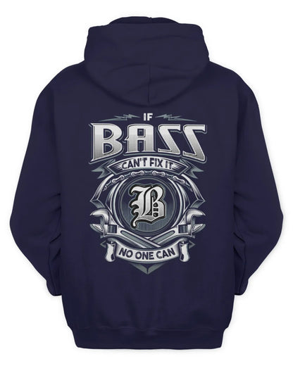 BASS AP81-K4-626 - Personalized Ahmed Quote Apparel “If Ahmed Can't Fix It, No One Can” - Unisex Hoodie - Navy