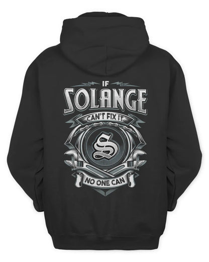 SOLANGE AP81-K4-626 - Personalized Ahmed Quote Apparel “If Ahmed Can't Fix It, No One Can” - Unisex Hoodie - Black