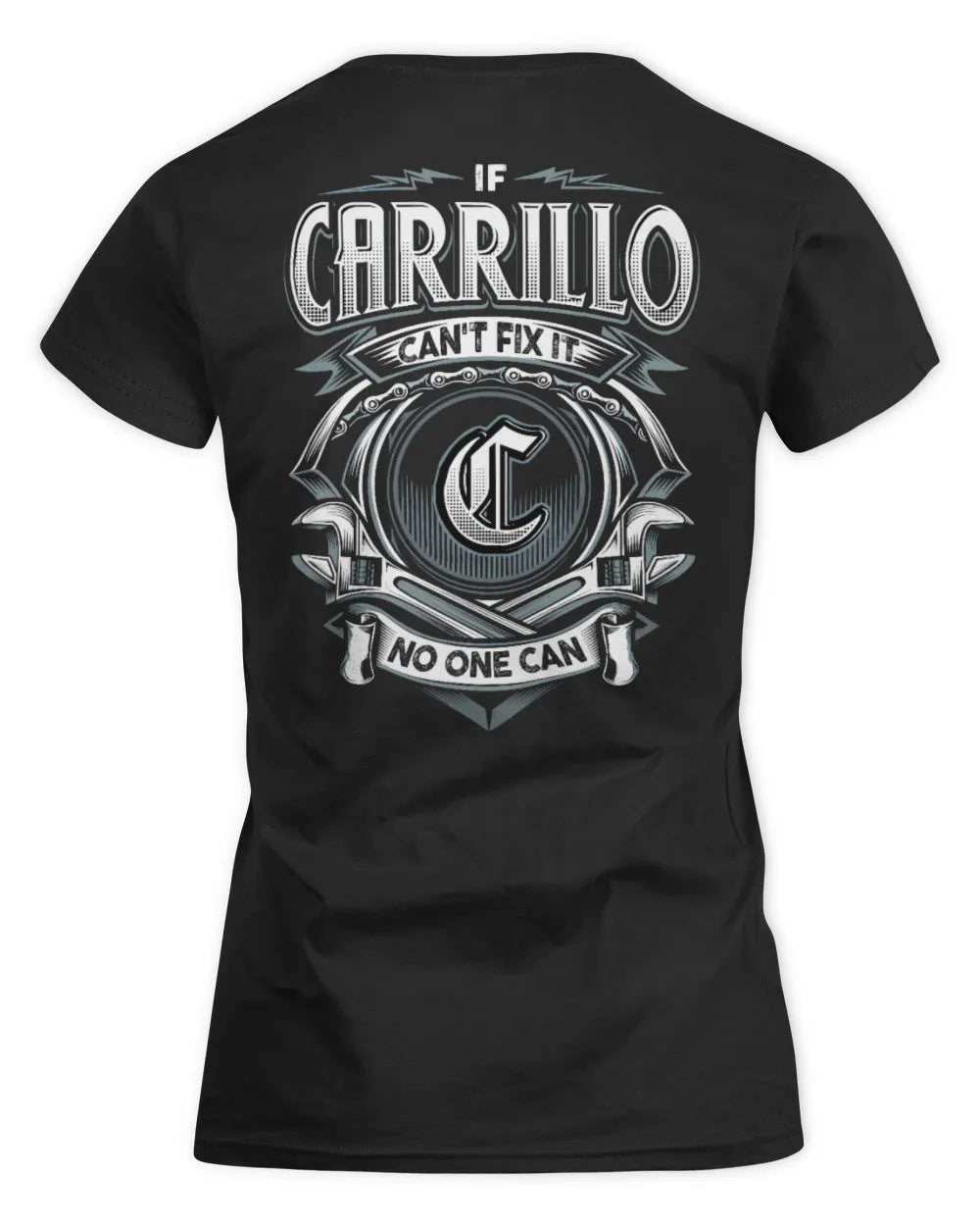CARRILLO AP81-K4-626 - Personalized Ahmed Quote Apparel “If Ahmed Can't Fix It, No One Can” - Women's Standard T-Shirt - Black