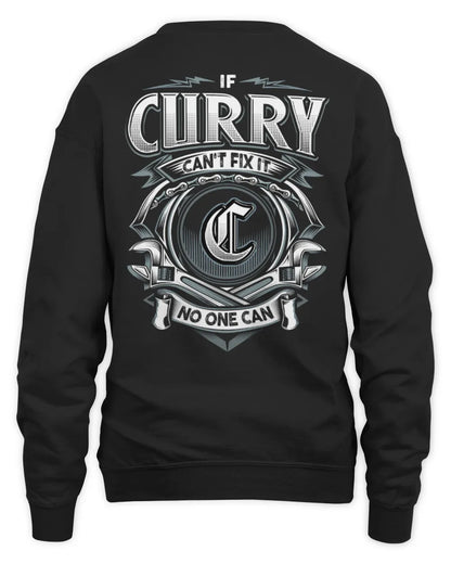 CURRY AP81-K4-626 - Personalized Ahmed Quote Apparel “If Ahmed Can't Fix It, No One Can” - Unisex Sweatshirt - Black