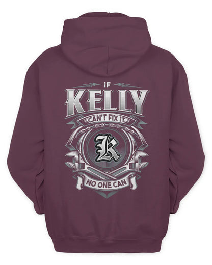 KELLY AP81-K4-626 - Personalized Ahmed Quote Apparel “If Ahmed Can't Fix It, No One Can” - Unisex Hoodie - Maroon