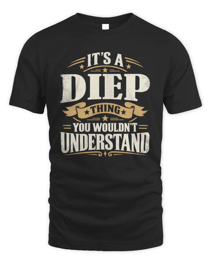 DIEP P08 TH51 - Personalized “It’s a/an [NAME] Thing – You Wouldn’t Understand” Shirt - Unisex Standard T-Shirt - Black