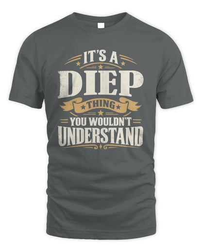 DIEP P08 TH51 - Personalized “It’s a/an [NAME] Thing – You Wouldn’t Understand” Shirt - Unisex Standard T-Shirt - Charcoal