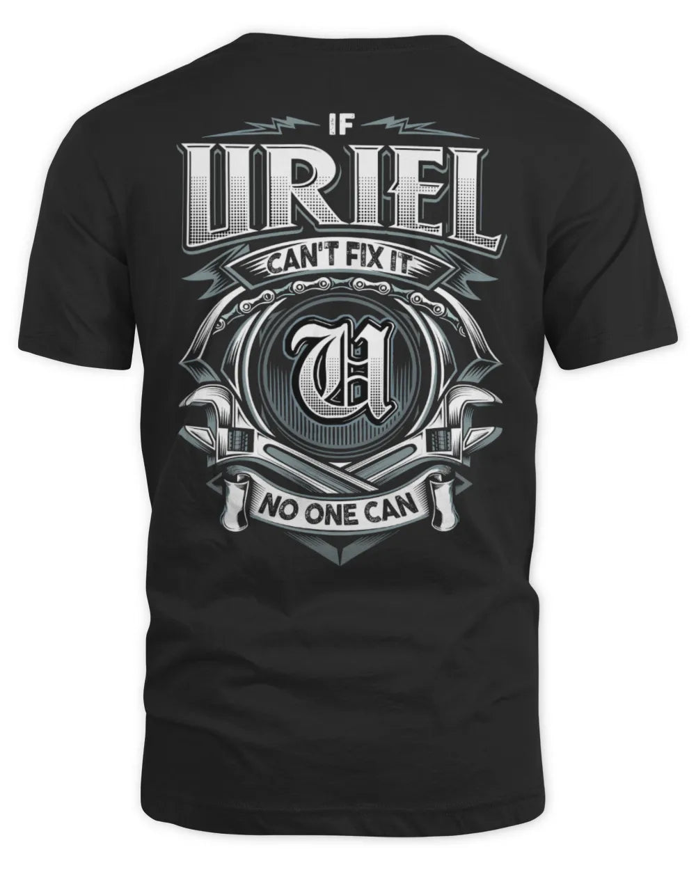 URIEL AP81-K4-626 - Personalized Ahmed Quote Apparel “If Ahmed Can't Fix It, No One Can”