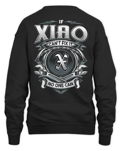 XIAO AP81-K4-626 - Personalized Ahmed Quote Apparel “If Ahmed Can't Fix It, No One Can” - Unisex Sweatshirt - Black