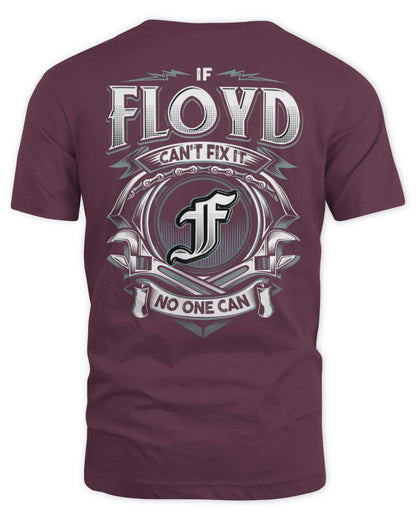 FLOYD AP81-K4-626 - Personalized Ahmed Quote Apparel “If Ahmed Can't Fix It, No One Can” - Unisex Standard T-Shirt - Maroon