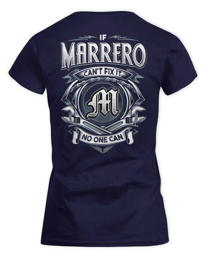 MARRERO AP81-K4-626 - Personalized Ahmed Quote Apparel “If Ahmed Can't Fix It, No One Can” - Women's Standard T-Shirt - Navy