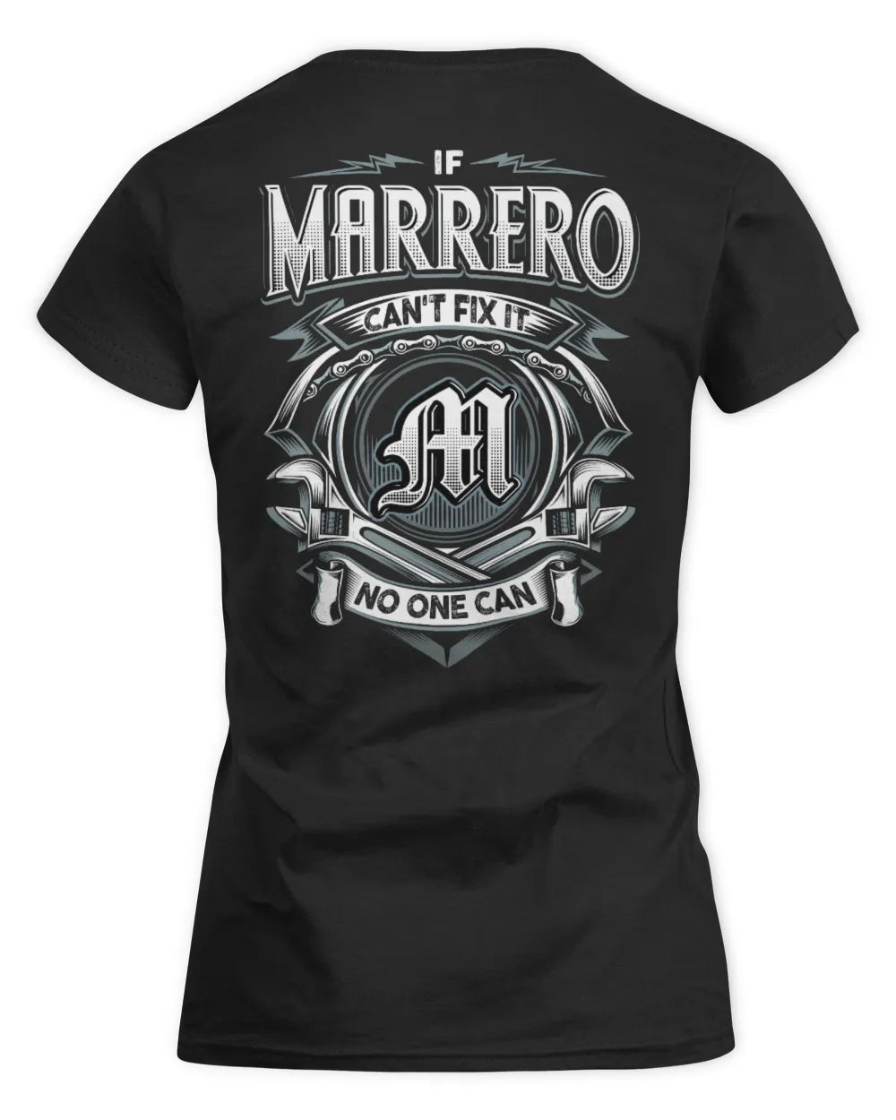 MARRERO AP81-K4-626 - Personalized Ahmed Quote Apparel “If Ahmed Can't Fix It, No One Can” - Women's Standard T-Shirt - Black