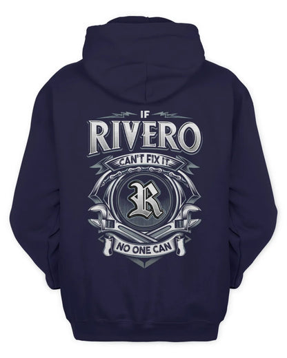 RIVERO AP81-K4-626 - Personalized Ahmed Quote Apparel “If Ahmed Can't Fix It, No One Can” - Unisex Hoodie - Navy