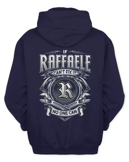 RAFFAELE AP81-K4-626 - Personalized Ahmed Quote Apparel “If Ahmed Can't Fix It, No One Can” - Unisex Hoodie - Navy