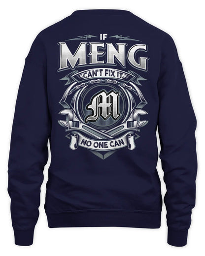 MENG AP81-K4-626 - Personalized Ahmed Quote Apparel “If Ahmed Can't Fix It, No One Can” - Unisex Sweatshirt - Navy