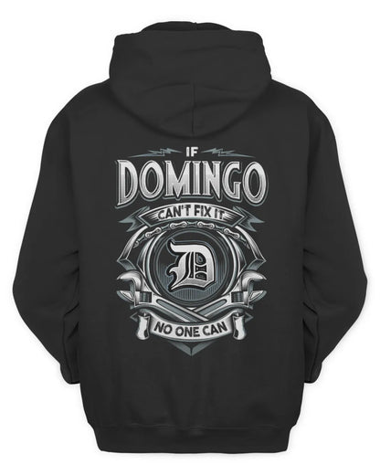 DOMINGO AP81-K4-626 - Personalized Ahmed Quote Apparel “If Ahmed Can't Fix It, No One Can” - Unisex Hoodie - Black