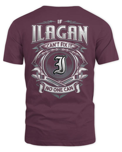 ILAGAN AP81-K4-626 - Personalized Ahmed Quote Apparel “If Ahmed Can't Fix It, No One Can” - Unisex Standard T-Shirt - Maroon
