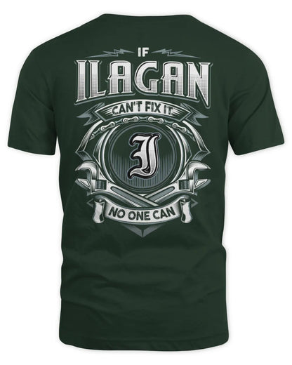 ILAGAN AP81-K4-626 - Personalized Ahmed Quote Apparel “If Ahmed Can't Fix It, No One Can” - Unisex Standard T-Shirt - Forest Green