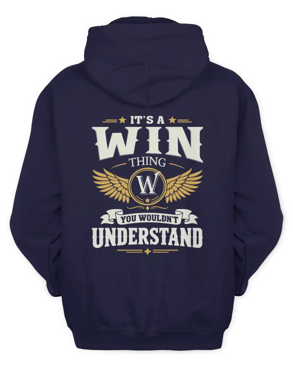 WIN KT06-M008 It’s a [NAME] Thing – You Wouldn’t Understand | Personalized Vintage T-Shirt - Unisex Hoodie - Navy