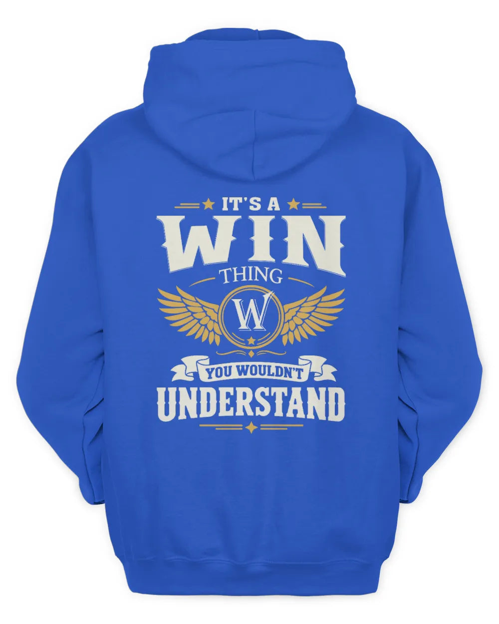 WIN KT06-M008 It’s a [NAME] Thing – You Wouldn’t Understand | Personalized Vintage T-Shirt - Unisex Hoodie - Royal