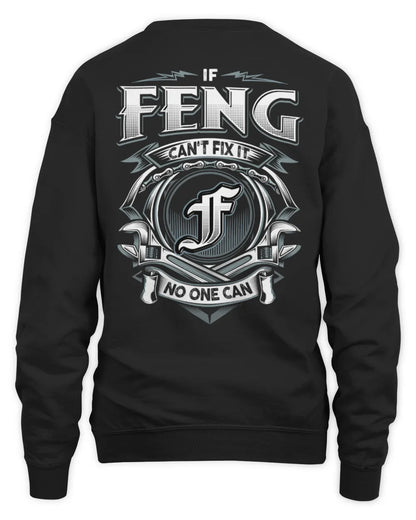 FENG AP81-K4-626 - Personalized Ahmed Quote Apparel “If Ahmed Can't Fix It, No One Can” - Unisex Sweatshirt - Black